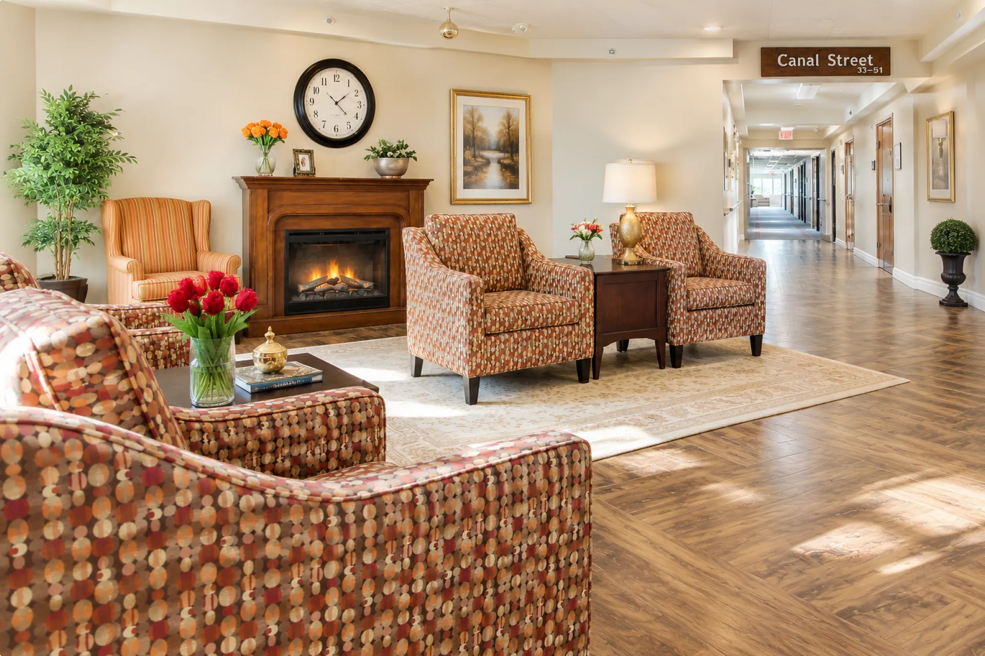 Residence common spaces