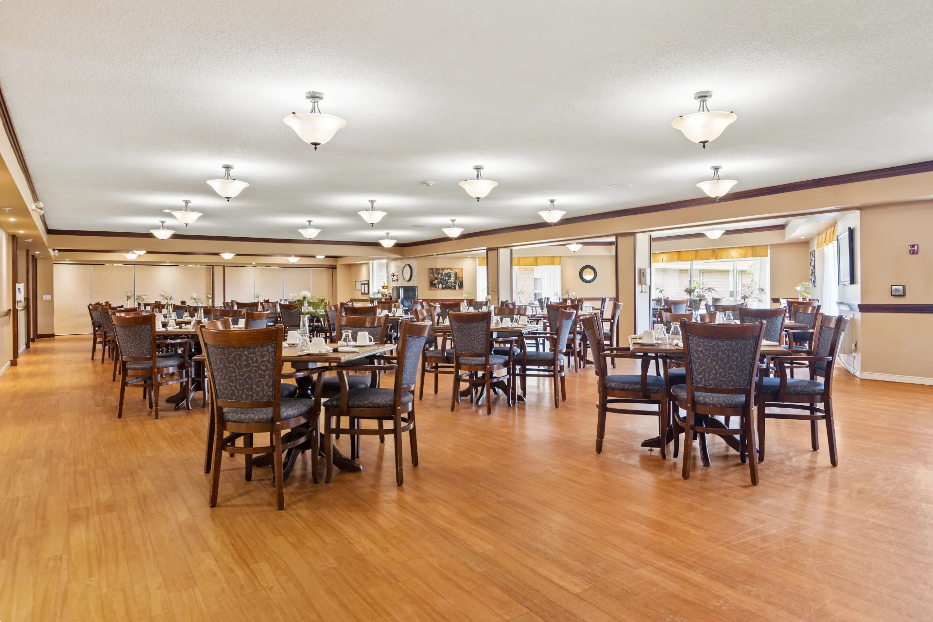 Dining room interior