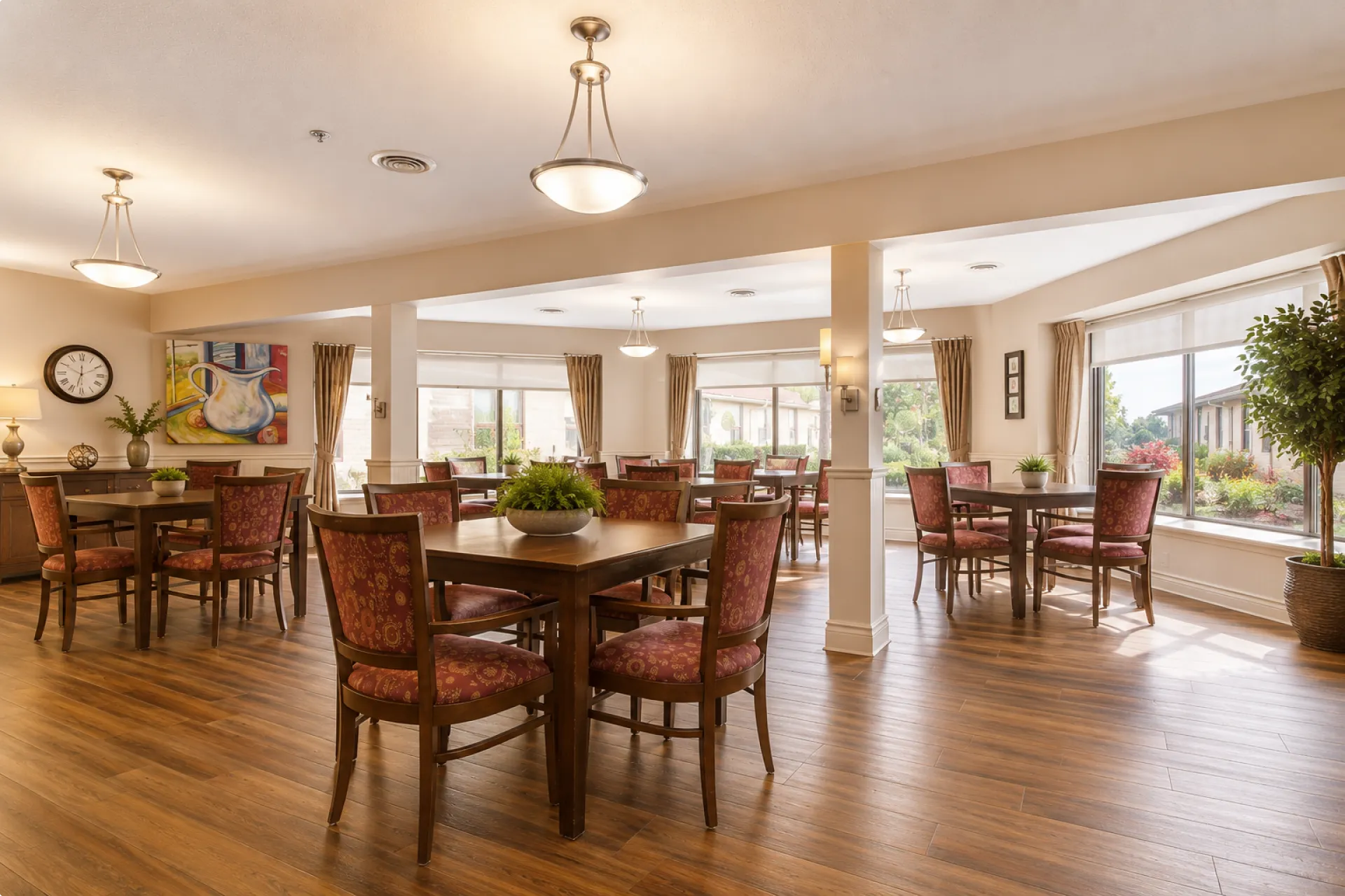 Dining room interior