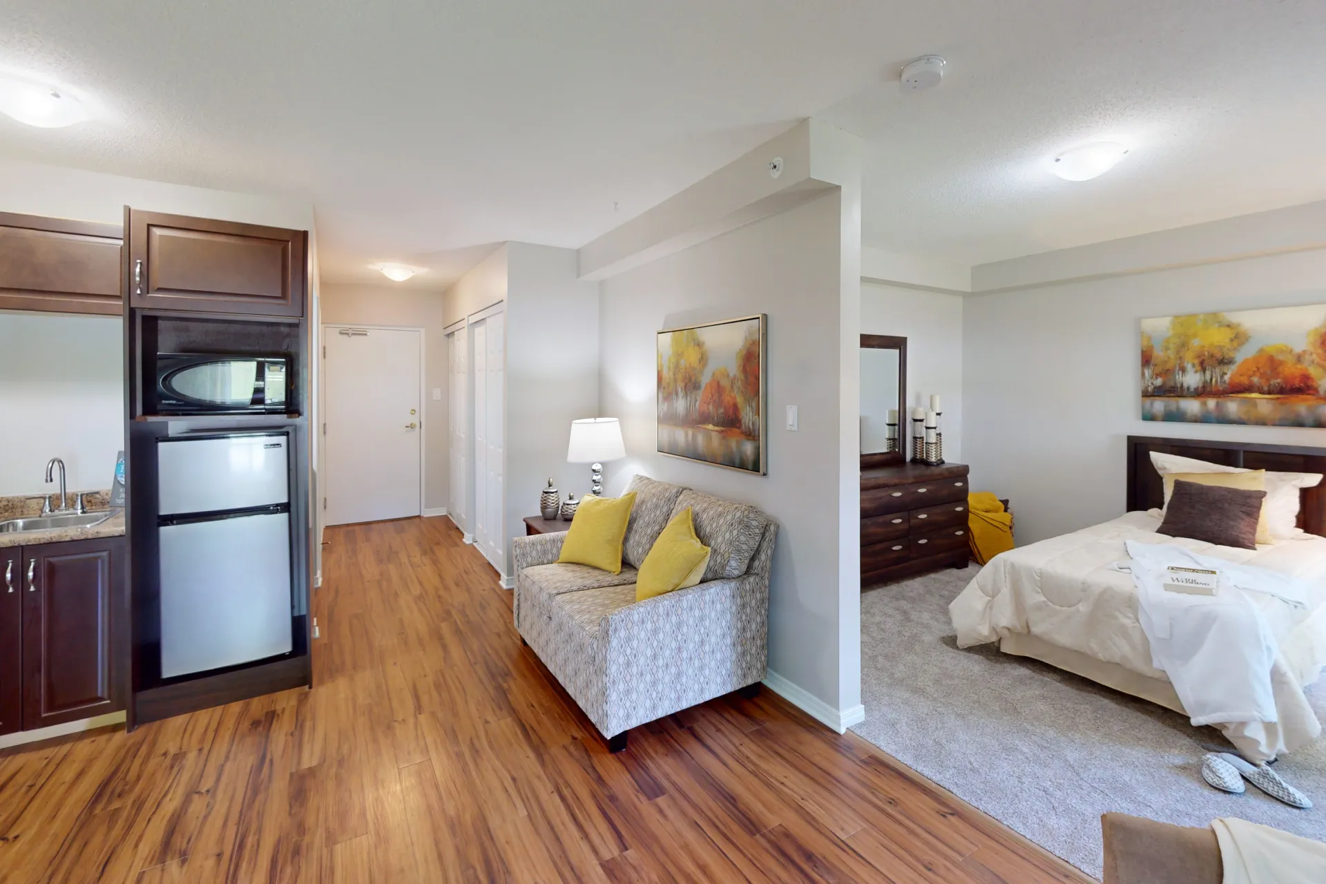 One-bedroom suite interior