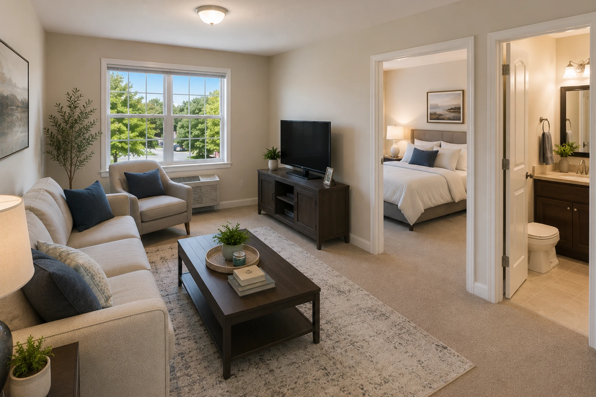 One-Bedroom suite interior