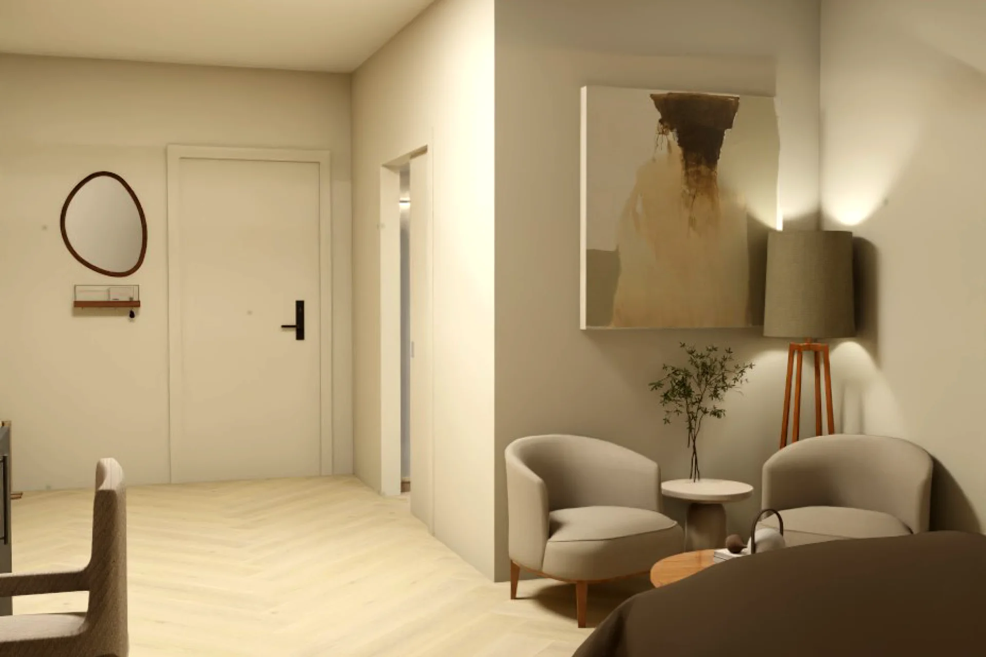 One-Bedroom suite interior